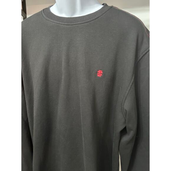 IZOD Advantage Sweatshirt Performance Crewneck Black Men’s XL - Picture 1 of 4
